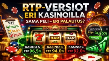 Muuttuvat palautusprosentit: Miksi samassa pelissä on eri RTP eri kasinoilla?
