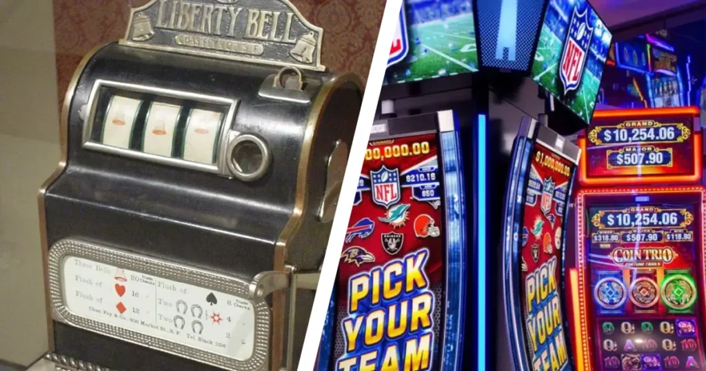 vanhanaikainen mekaanisesta slot vs nykyinen