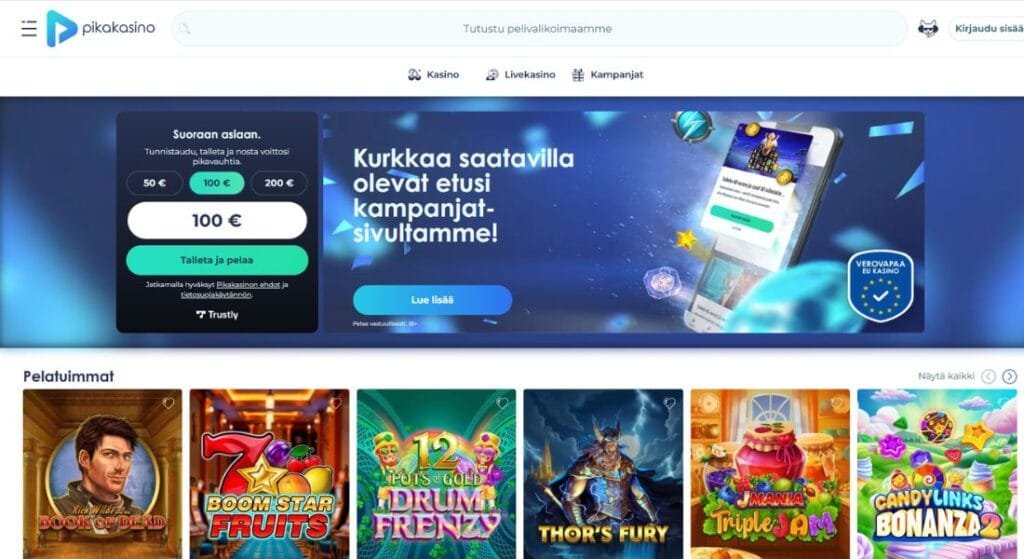 Suomen rahapelilisenssiä on hakenus muun muassa Play North yhtiö