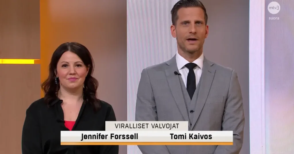 kuvassa näkyy loton viralliset valvojat